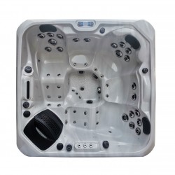 MASAŽNI BAZEN PLATINUM SPAS - KENYA, školjka Midnight Canyon, temnosivo ohišje, 210x210x94cm