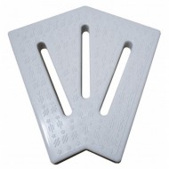 KOTNI SEGMENT 45° ZA PRELIVNE REŠETKE