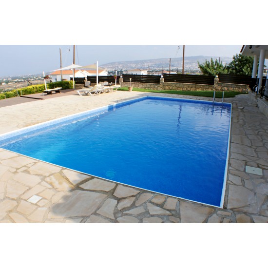 PVC OBLOGA, SUPRA BLUE MARBLE, 1,65x25m, DEBELINA 1,5mm-PVC obloge