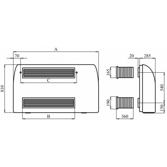 RAZVLAŽEVALNA NAPRAVA AMBIENT SIROCCO SKOZI STENO-