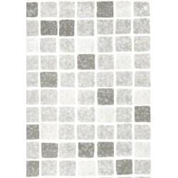PVC OBLOGA, SUPRA GREY MOZAIK, 1,65x25m, DEBELINA 1,5mm
