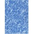 PVC OBLOGA, SUPRA BLUE MARBLE, 1,65x25m, DEBELINA 1,5mm