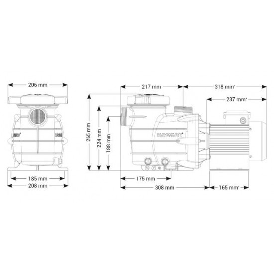 ČRPALKA POWER FLO II-Filtrirna oprema