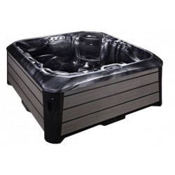 MASAŽNI BAZEN PLATINUM SPAS - KENYA, školjka Midnight Canyon, temnosivo ohišje, 210x210x94cm