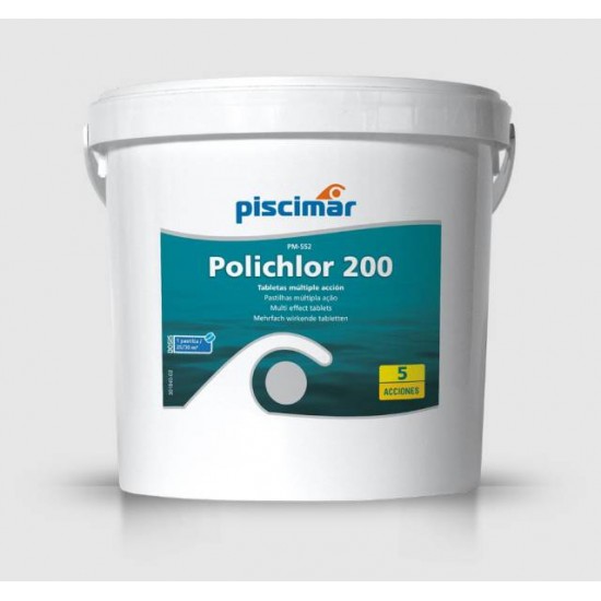 POLICHLOR 200, MULTIFUNKCIJSKE TABLETE 200g