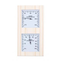 TERMO-HYGROMETER BOR - BELA PODLAGA