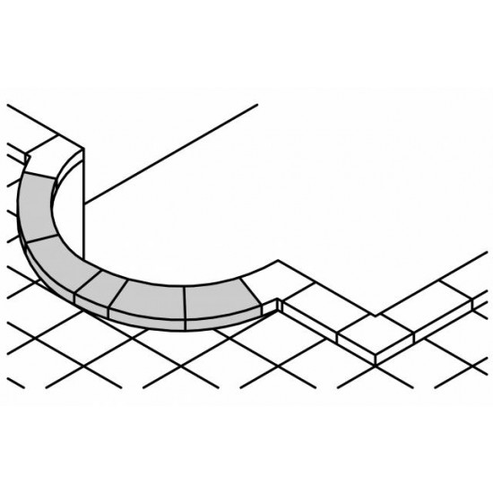 BAZENSKA OBROBA STANDARD NOTRANJI RADIJ-Obrobe in kamni