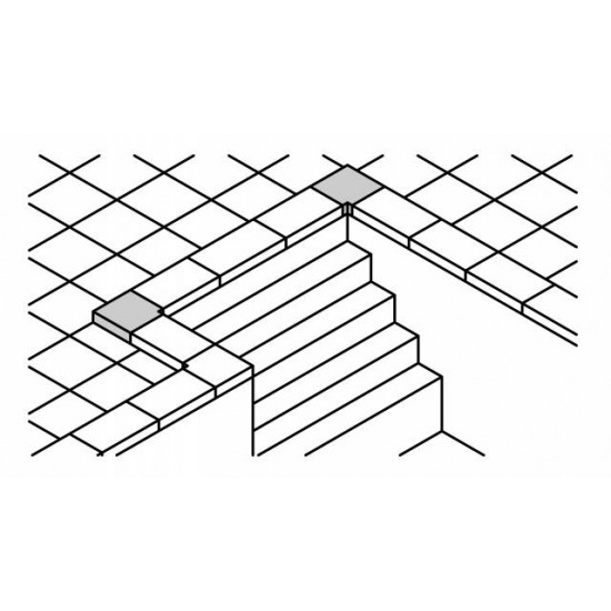 BAZENSKA OBROBA TORO NOTRANJI KOT-Obrobe in kamni