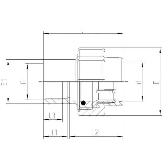 SPOJKA FLEX-ZUN.NAVOJ