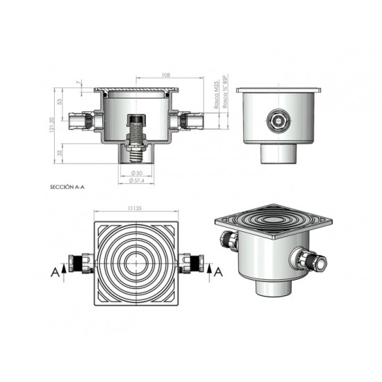 TALNA RAZVODNICA - SPOJNA DOZA ZA LUČ