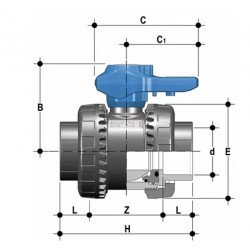 KROGLIČNI VENTIL FIP