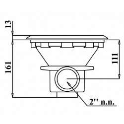 TALNI ODTOK ZA LINER BAZENE, MALI