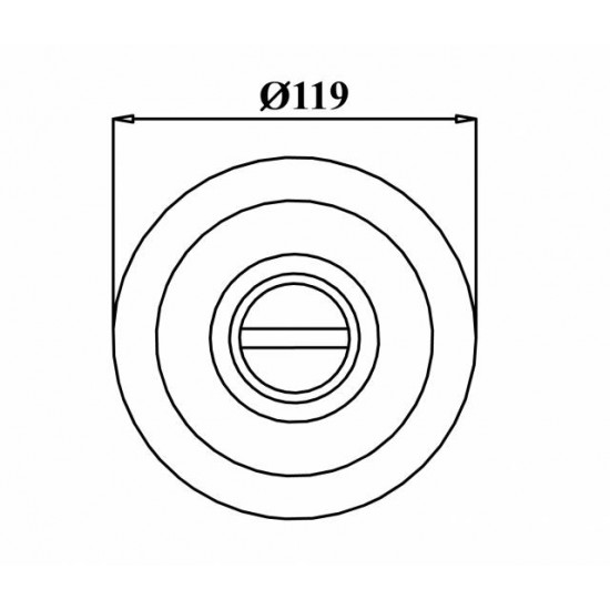 SESALNI PRIKLJUČEK - ŠOBA ZA BETONSKE BAZENE