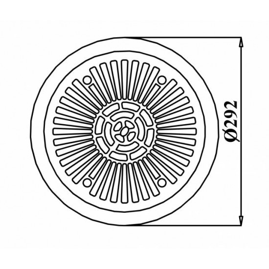 TALNI ODTOK ZA BETONSKE BAZENE, VELIKI