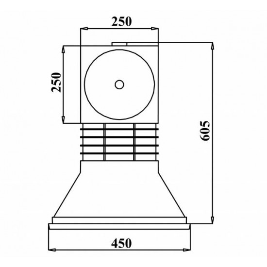 VELIKI SKIMER ZA BETONSKE BAZENE-Vgradni elementi