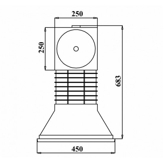 VELIKI SKIMER ZA LINER BAZENE S PODALJŠANIM VRATOM-Vgradni elementi