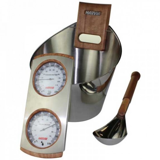 Čebri in zajemalke-INOX SET (ŠKAFEK, ZAJEMALKA, TERMO-HYGROMETER) INOX SET (ŠKAFEK, ZAJEMALKA, TERMO-HYGROMETER)-Čebri in zajemalke