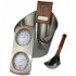 INOX SET (ŠKAFEK, ZAJEMALKA, TERMO-HYGROMETER)